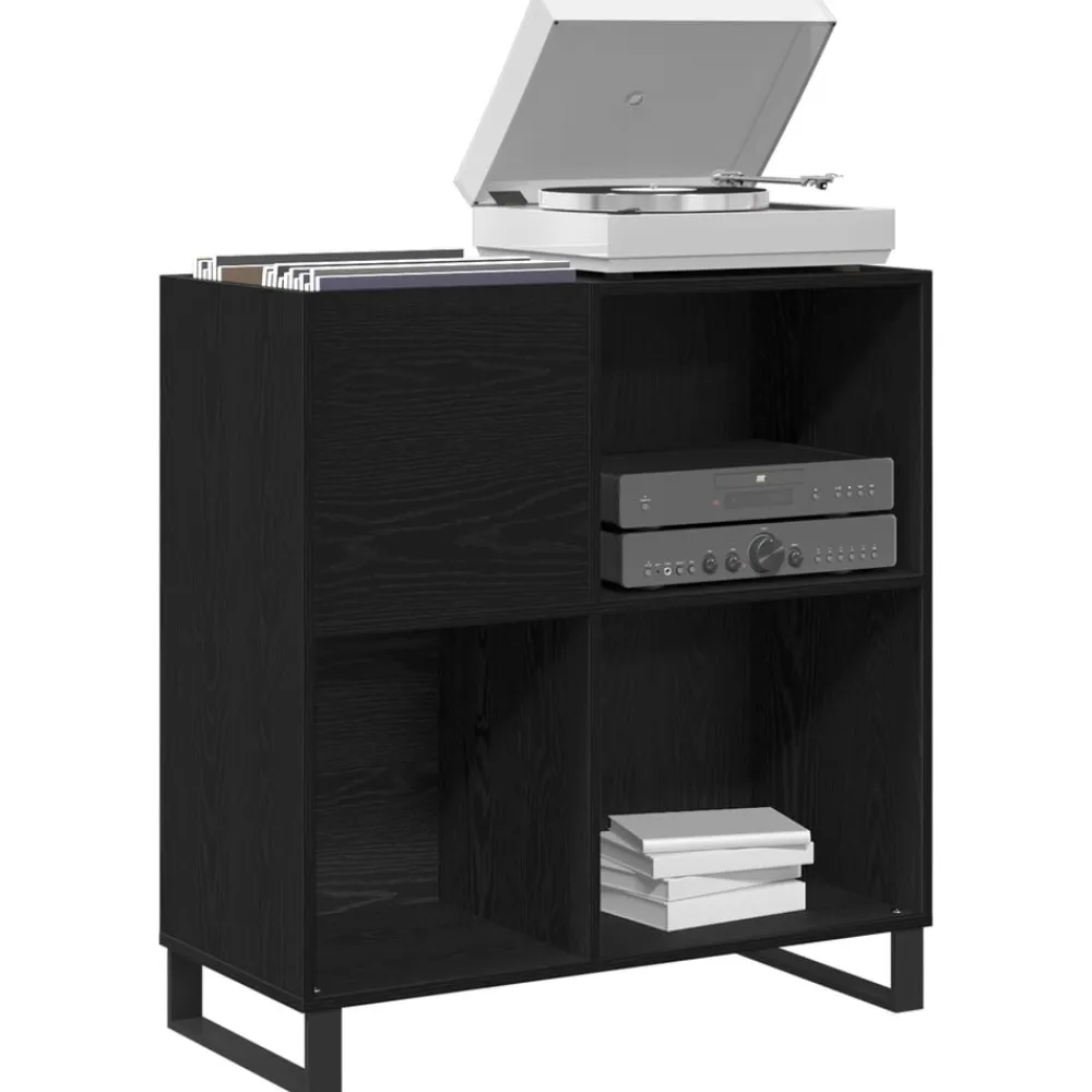 vidaXL Armarios Y Almacenamiento-Mueble para discos de vinilo 85 x 38 x 89 cm