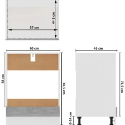 vidaXL Mueble para horno