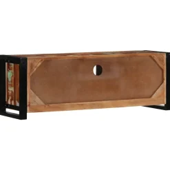 vidaXL Mueble para la TV 100x30x35 madera maciza reciclada Outlet