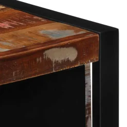 vidaXL Mueble para la TV 100x30x35 madera maciza reciclada Outlet
