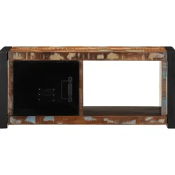 vidaXL Muebles Tv-Mueble para la TV 80x30x35 madera maciza reciclada