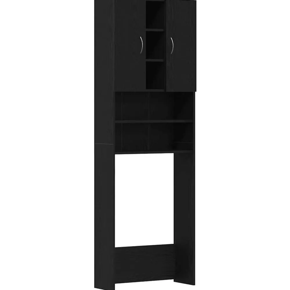 vidaXL Accesorios Para Electrodomésticos-Mueble para lavadora 64x25,5x190 cm