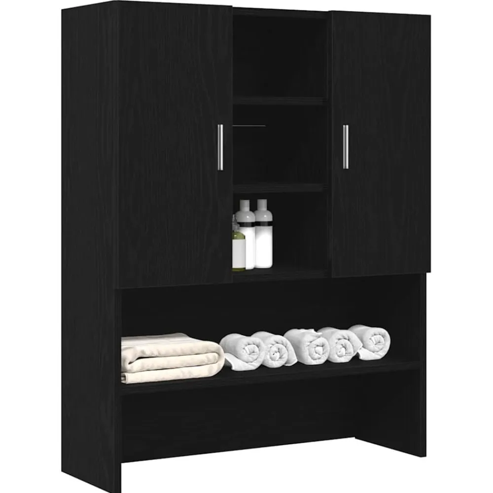 vidaXL Accesorios Para Electrodomésticos-Mueble para lavadora 70,5x25,5x90 cm