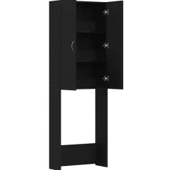 vidaXL Accesorios Para Electrodomésticos-Mueble para lavadora 64x25,5x190 cm