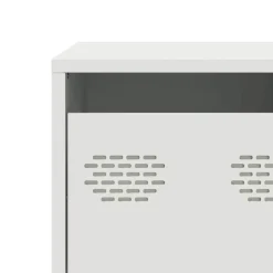 vidaXL Muebles Tv-Mueble para TV acero laminado en frío 135x39x43,5 cm