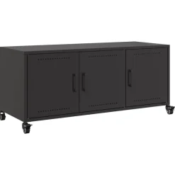 vidaXL Muebles Tv-Mueble para TV acero 100,5x39x43,5 cm