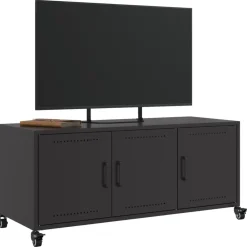 vidaXL Muebles Tv-Mueble para TV acero 100,5x39x43,5 cm