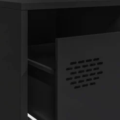 vidaXL Muebles Tv-Mueble para TV acero laminado en frío 202x39x43,5 cm