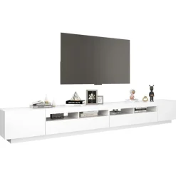 vidaXL Muebles Tv-Mueble para TV con luces LED 300x35x40 cm