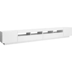 vidaXL Muebles Tv-Mueble para TV con luces LED 300x35x40 cm