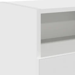 vidaXL Muebles Tv-Mueble para TV con luces LED 120x30x50 cm