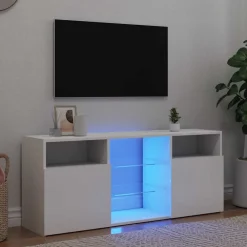 vidaXL Muebles Tv-Mueble para TV con luces LED 120x30x50 cm