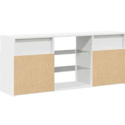 vidaXL Muebles Tv-Mueble para TV con luces LED 120x30x50 cm