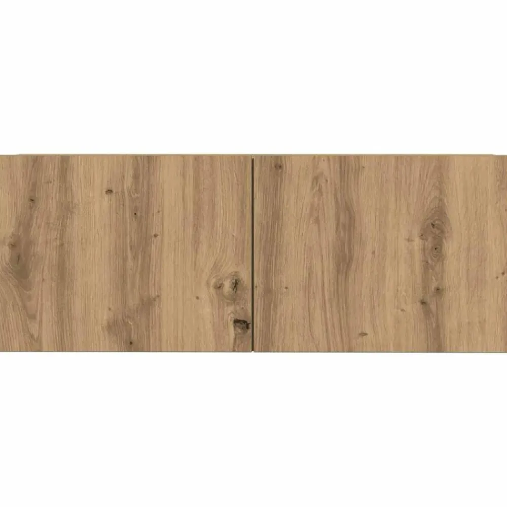 vidaXL Muebles Tv-Mueble para TV de pared madera contrachapada artesanal 3 piezas