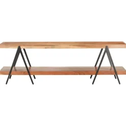 vidaXL Mueble para TV de madera maciza de acacia 160x40x50 cm New