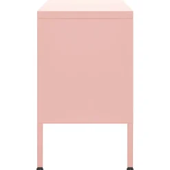 vidaXL Muebles Tv-Mueble para TV de acero 105x35x50 cm