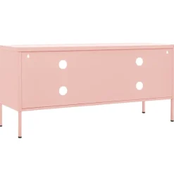 vidaXL Muebles Tv-Mueble para TV de acero 105x35x50 cm