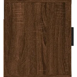 vidaXL Mueble para TV de pared roble marrón 57x34,5x40 cm Marr&oacute;n roble