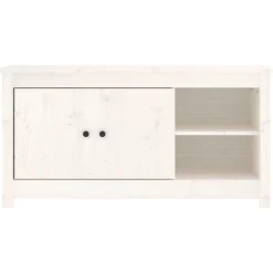 vidaXL Muebles Tv-Mueble para TV de madera maciza de pino 103x36,5x52 cm