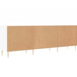 vidaXL Mueble para TV madera de ingeniería 150x30x50 cm Blanco Clearance