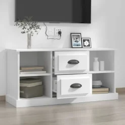 vidaXL Muebles Tv-Mueble para TV madera contrachapada 99,5x35,5x48 cm