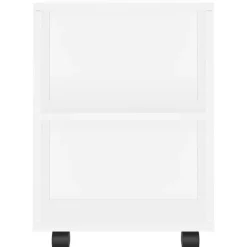 vidaXL Mueble para TV madera de ingeniería 102x34,5x43 cm Blanco