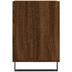 vidaXL Mueble para TV madera contrachapada marrón roble 100x35x55 cm Marr&oacute;n roble