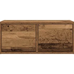 vidaXL Muebles Tv-Mueble para TV madera contrachapada envejecida 60x31x25,5 cm