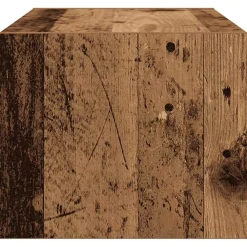 vidaXL Muebles Tv-Mueble para TV madera contrachapada envejecida 60x31x25,5 cm