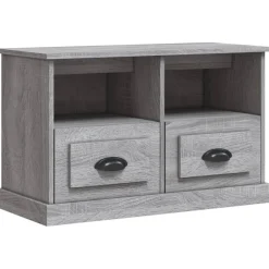 vidaXL Muebles Tv-Mueble para TV madera contrachapada 80x35x50 cm