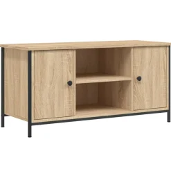 vidaXL Mueble para TV madera contrachapada 100x40x50 cm Roble Sonoma Online