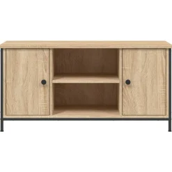 vidaXL Mueble para TV madera contrachapada 100x40x50 cm Roble Sonoma Online