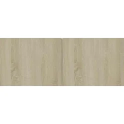 vidaXL Mueble para TV madera contrachapada color roble 80x30x30 cm Roble Sonoma Hot