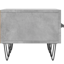 vidaXL Mueble para TV madera de ingeniería gris hormigón 150x36x30 cm Gris hormigón Online