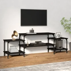 vidaXL Muebles Tv-Mueble para TV madera contrachapada 157x35x52 cm