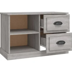 vidaXL Mueble para TV madera contrachapada 73x35,5x47,5 cm Gris sonoma Best