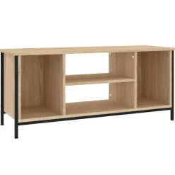 vidaXL Muebles Tv-Mueble para TV madera contrachapada 102x35x45 cm