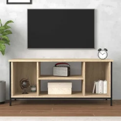 vidaXL Muebles Tv-Mueble para TV madera contrachapada 102x35x45 cm