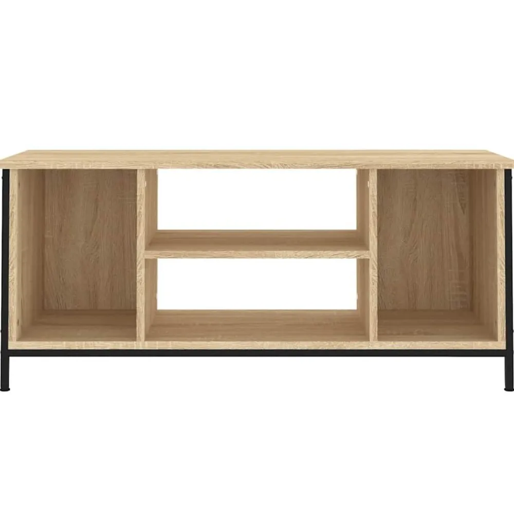 vidaXL Muebles Tv-Mueble para TV madera contrachapada 102x35x45 cm