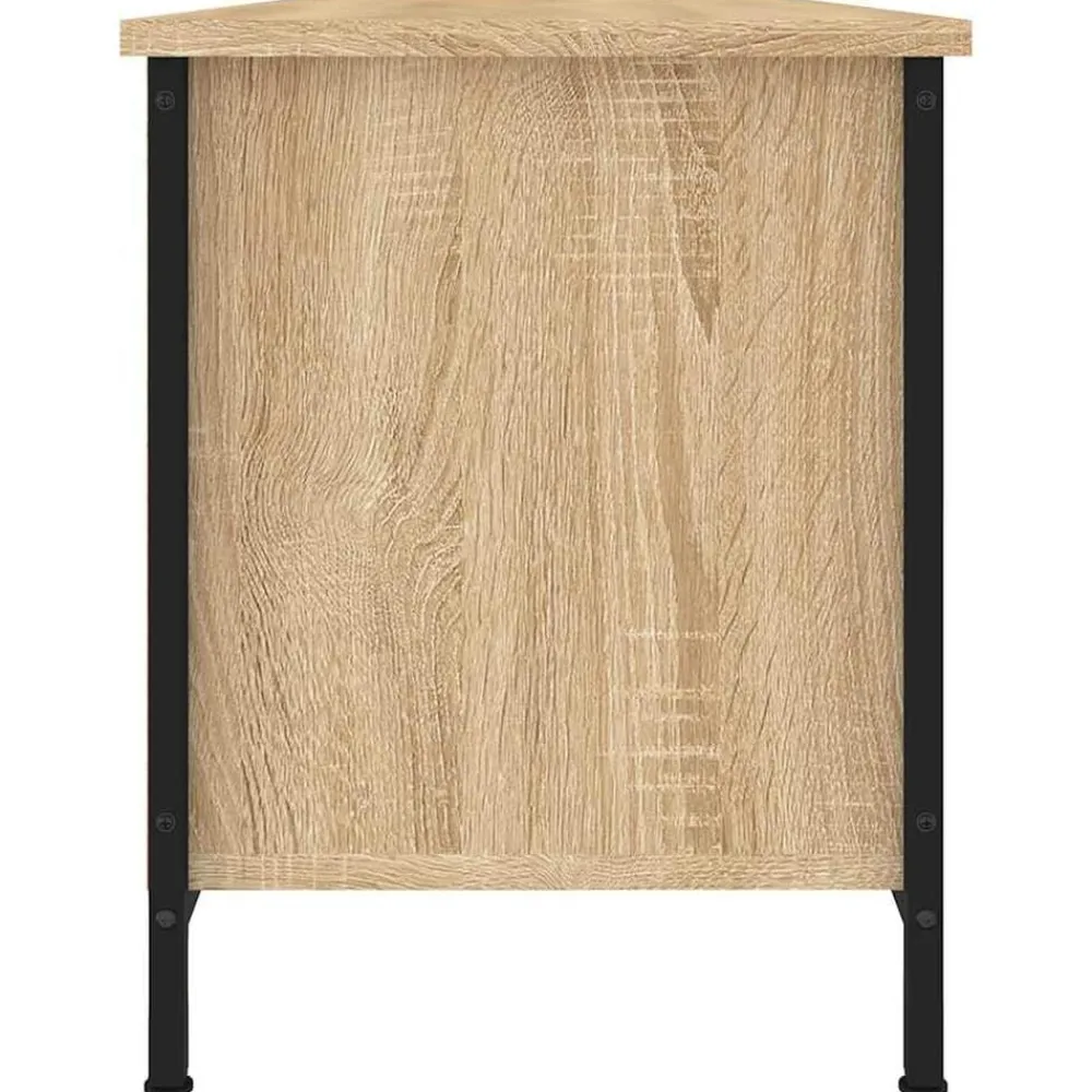vidaXL Muebles Tv-Mueble para TV madera contrachapada 102x35x45 cm