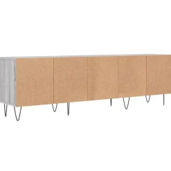vidaXL Mueble para TV madera contrachapada 150x30x44,5 cm Gris sonoma Best