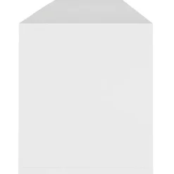 vidaXL Mueble para TV madera contrachapada 120x30x40,5 cm Blanco Outlet