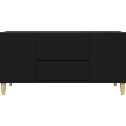 vidaXL Muebles Tv-Mueble para TV madera contrachapada 102x44,5x50 cm