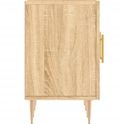 vidaXL Mueble para TV madera de ingeniería 150x30x50 cm Roble Sonoma
