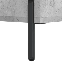 vidaXL Mueble para TV madera contrachapada gris hormigón 80x36x50 cm Gris hormig&oacute;n Clearance