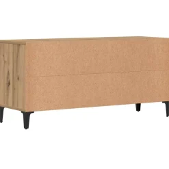 vidaXL Mueble para TV madera de ingeniería 102x35x50 cm Roble artisan Discount