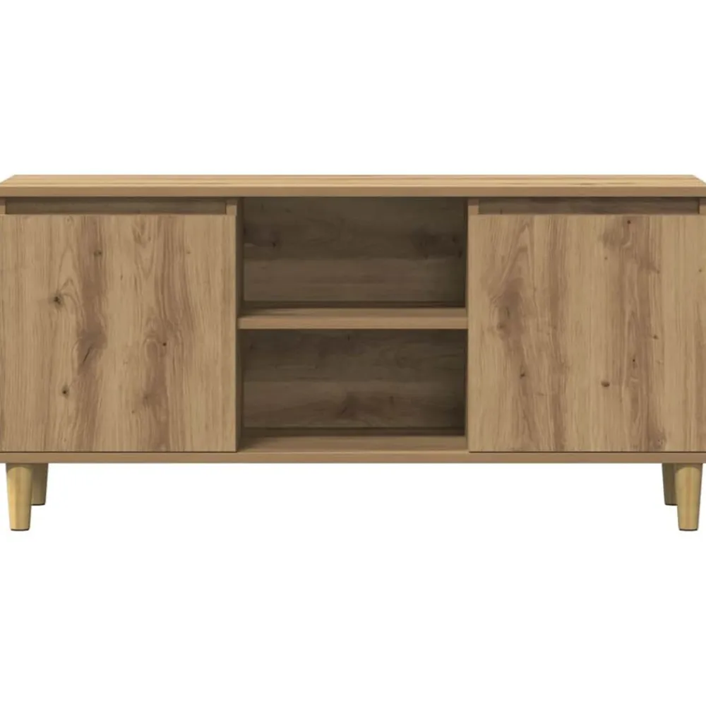 vidaXL Muebles Tv-Mueble para TV madera de ingeniería 102x35x50 cm