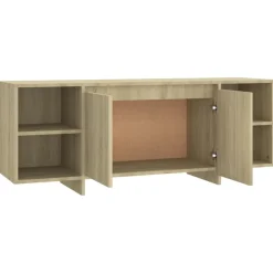 vidaXL Muebles Tv-Mueble para TV madera contrachapada 130x35x50 cm
