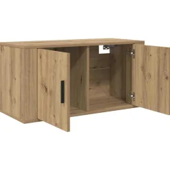 vidaXL Mueble para TV montado en la pared Roble artisan Outlet
