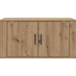 vidaXL Mueble para TV montado en la pared Roble artisan Outlet